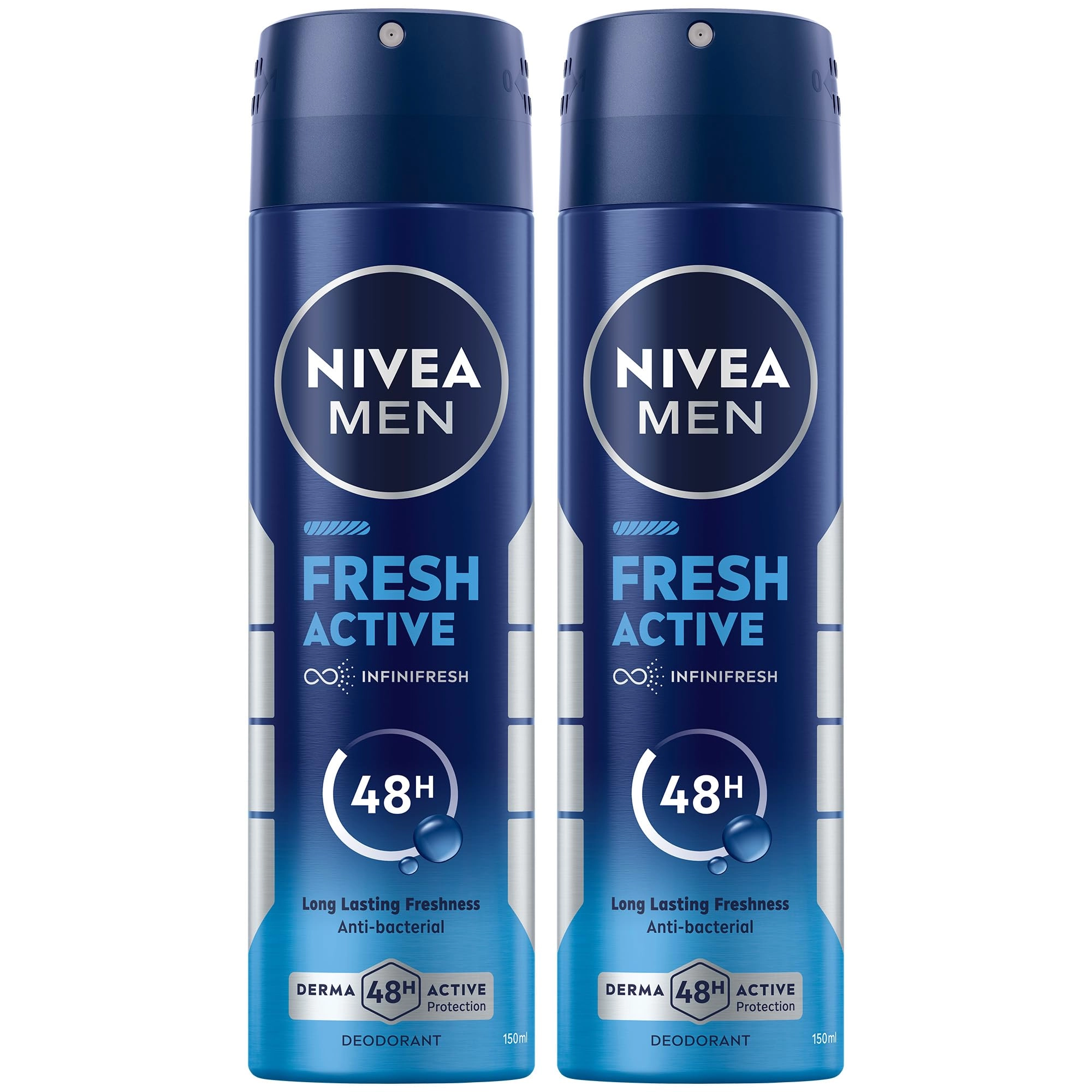beiersdorf MEN Antibacterial Deodorant Spray - Fresh 250 gram