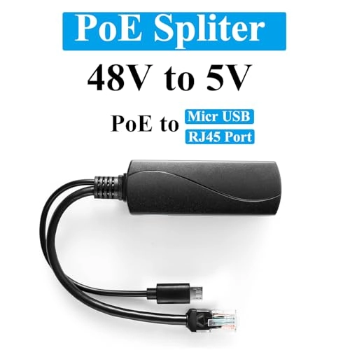 USB0502G - 37V - 57V 5V/2.4A 1 output RJ45 port 10/100/1000Mbps IEEE802.3af 12.5W