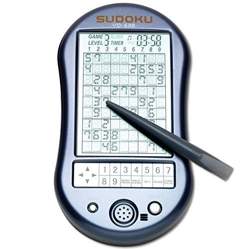 Handheld Sudoku Game Puzzle