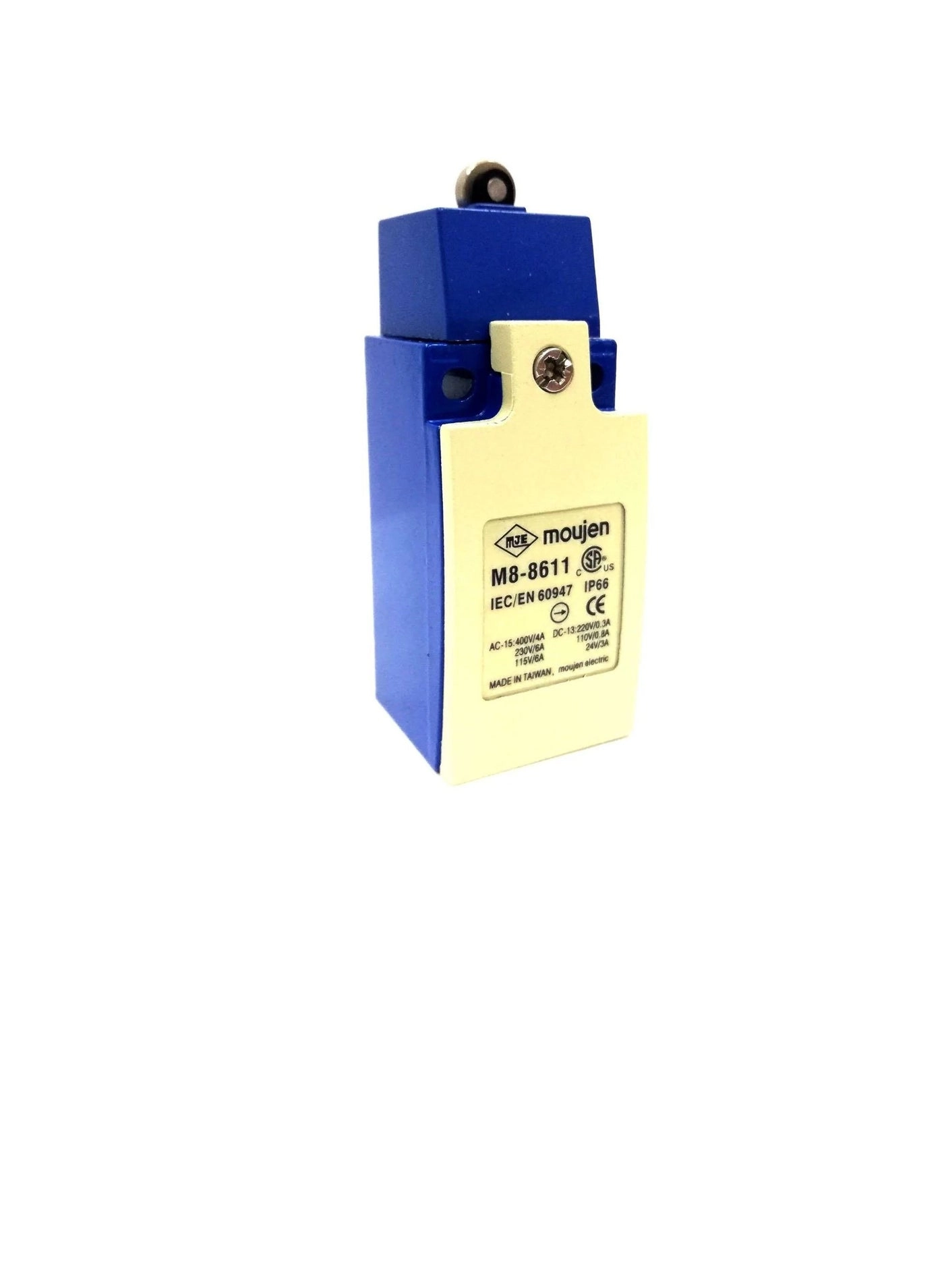 Push Roller Plunger Type Limit Switch - IP66 M8-8611A