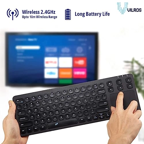 2.4G Wireless Touch Keyboard - US Wired/Wireless