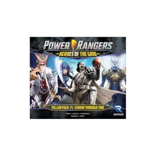 Power Rangers Heroes of The Grid: Villain Pack 5 Terror Through Time Expansion