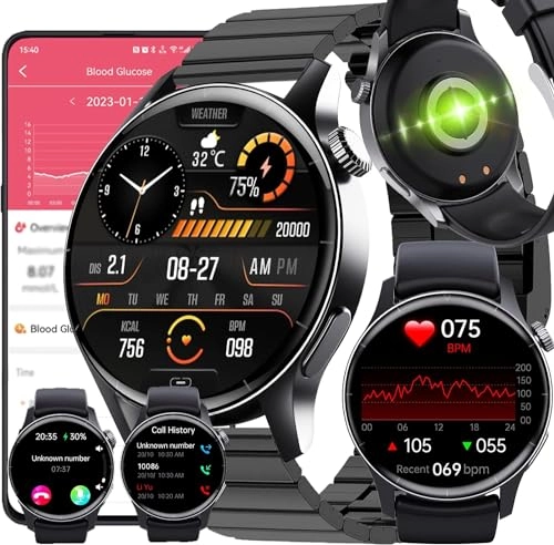 Health and Fitness Smartwatch - 1.35" 360*360 IP67