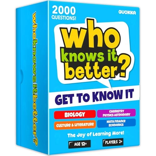 quokka Who Knows It Better - Card Game Set