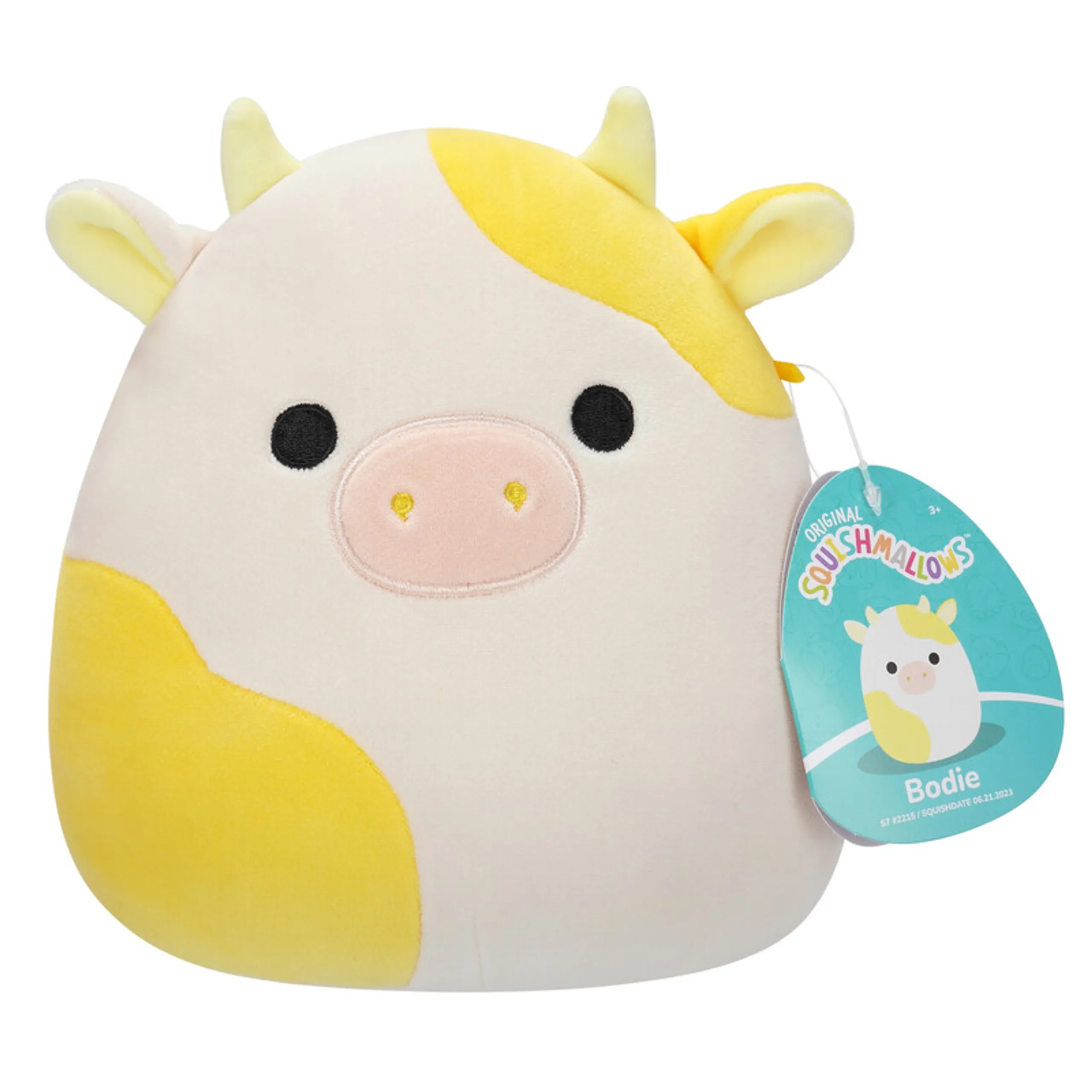 Cow Little Plush Bodie 19.56 cm Yellow