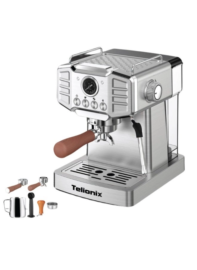 Telionix Espresso Maker & Milk TEM5159