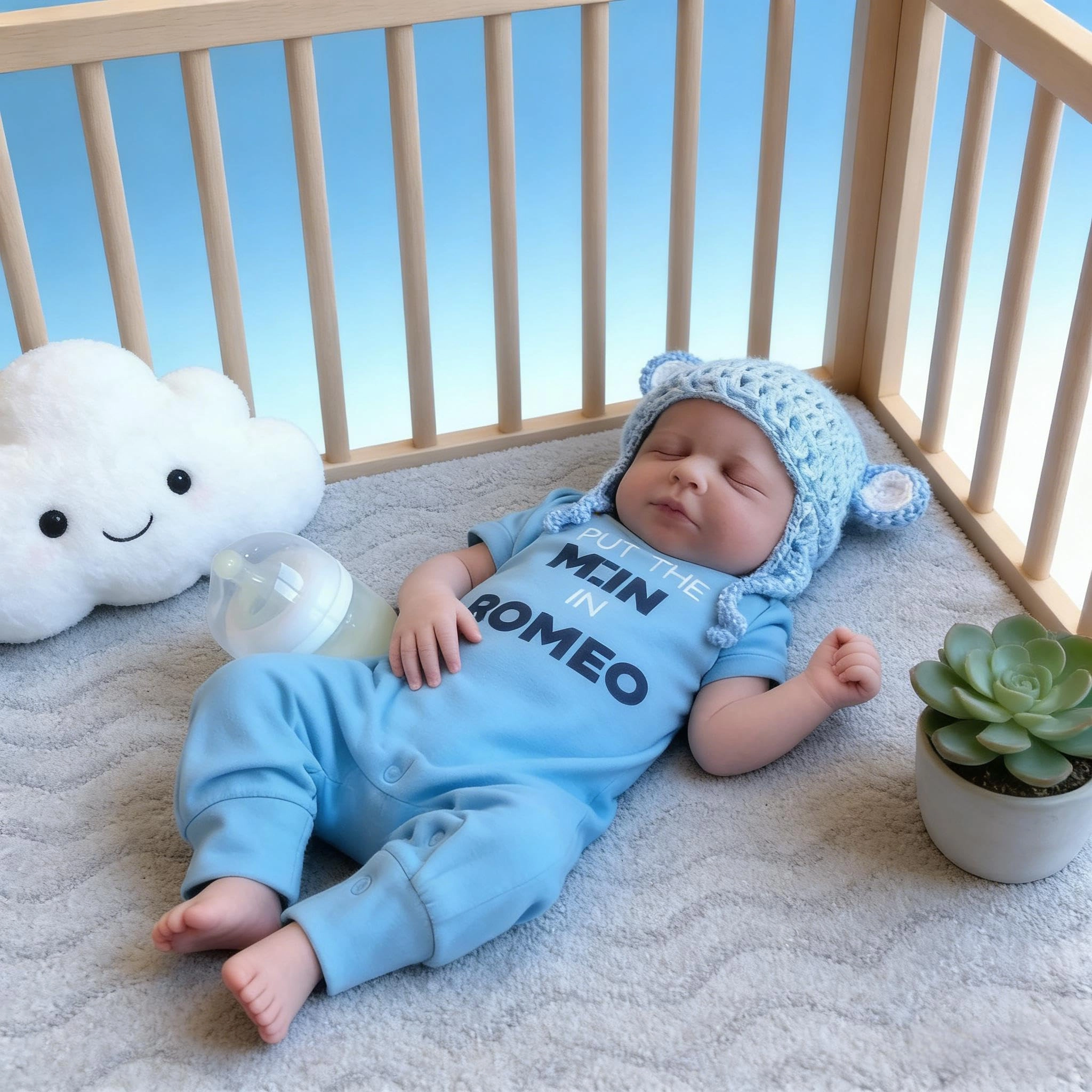 Reborn Baby Doll - 20 Inch Vinyl Boy Ages 3+