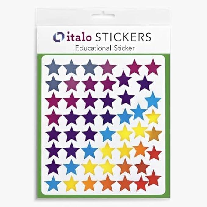Star Stickers - Reward Chart Gold Stars Sticker Sheets