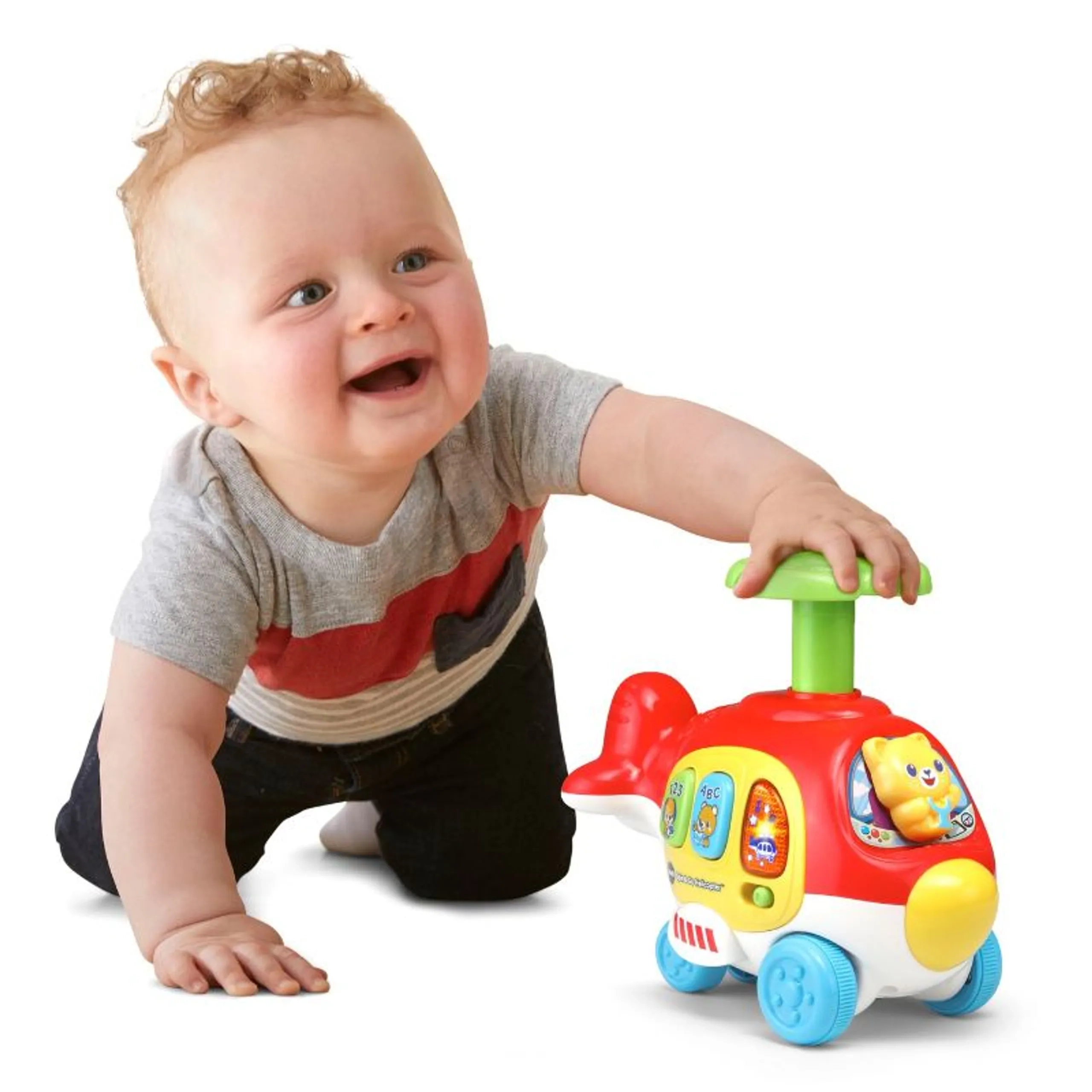 Push & Spin Helicopter - Suitable for 9 months to 3 years 3 sing-along songs