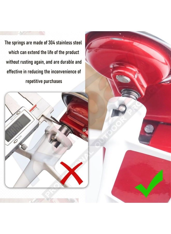 Spring and Washer & Tilt Head Mixers Attachments & Stand Mixer Attachment Holders Kit - 3.5 Quarts to 7 Quarts