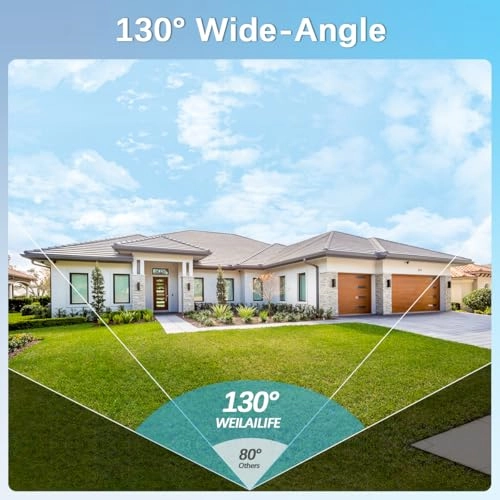 Outdoor Wireless Security Camera System 3K