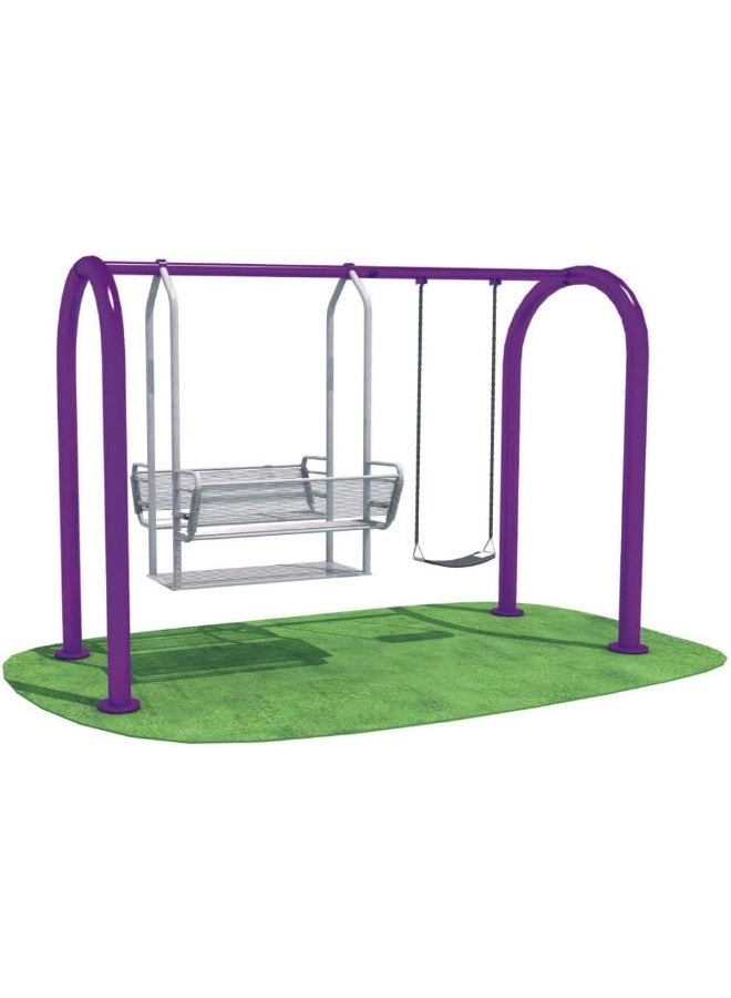 Multi Purpose Kids Outdoor Playing Equipments - 2+ Years slides swings climbers