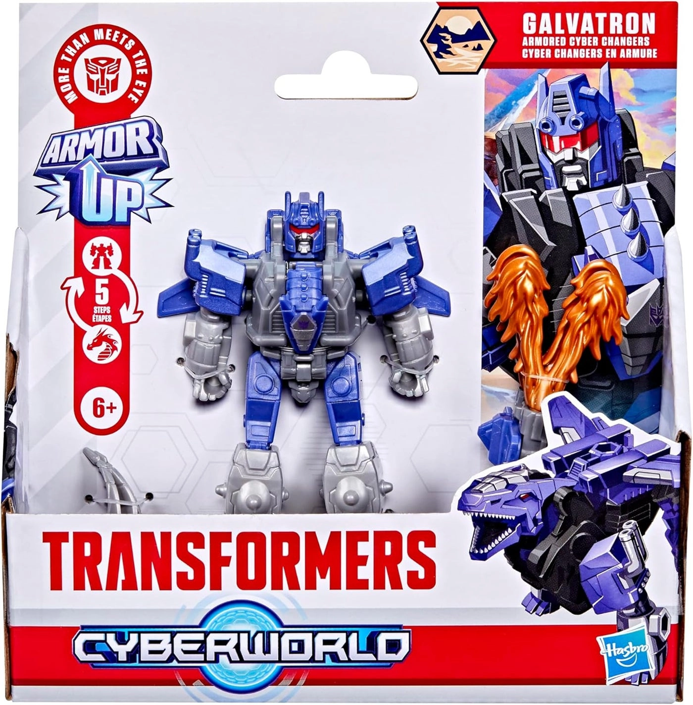 TRANSFORMERS Cyberworld - Galvatron four steps