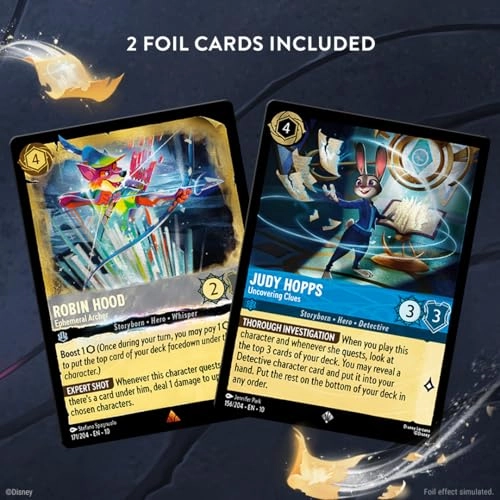 Disney Lorcana Whispers in The Well Single-Player Deck - English 60pcs