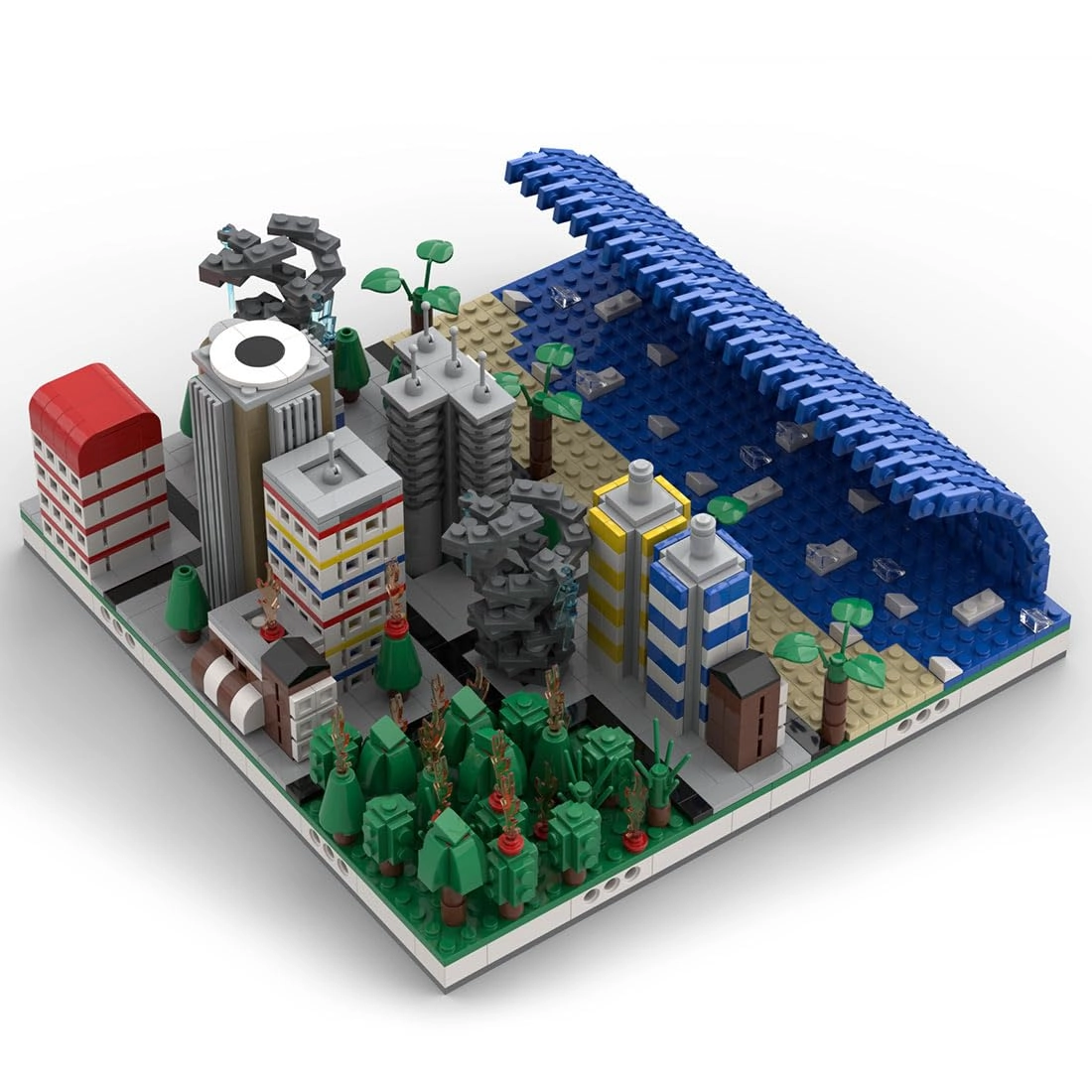 BrickCraftWorks Apocalypse - The End of World - 2034pcs