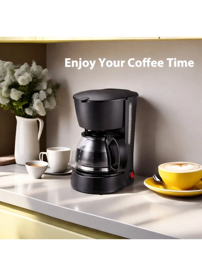 Drip Coffee Maker - 6 Cup Auto Shut Off Keep Warm