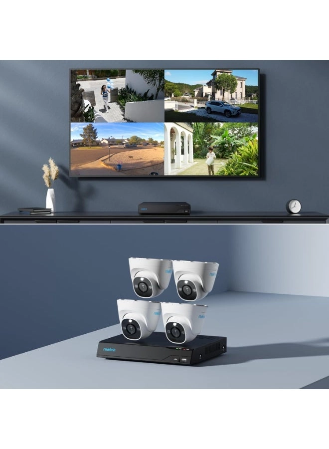 NVS8-12MD4 - 4 cameras 8-channel 12MP