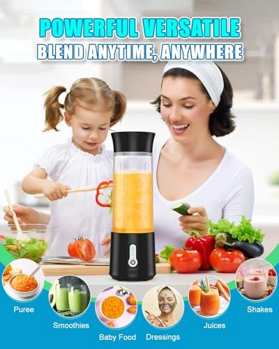 DBBR-7073 - Portable USB Rechargeable Self-Cleaning Blender