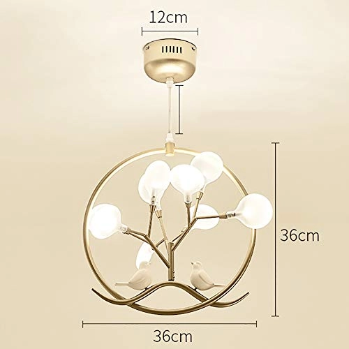 G4 Nordic Art Ball-in-the-ball Chandelier - Dimmable
