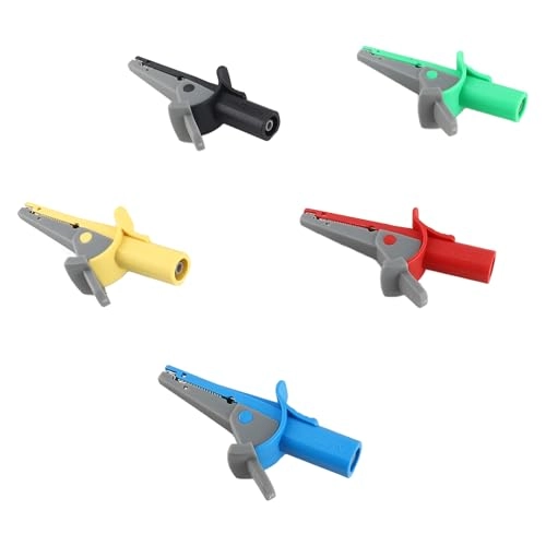 Battery Electrical Test Clamp/Holder - 10A 600V 4mm