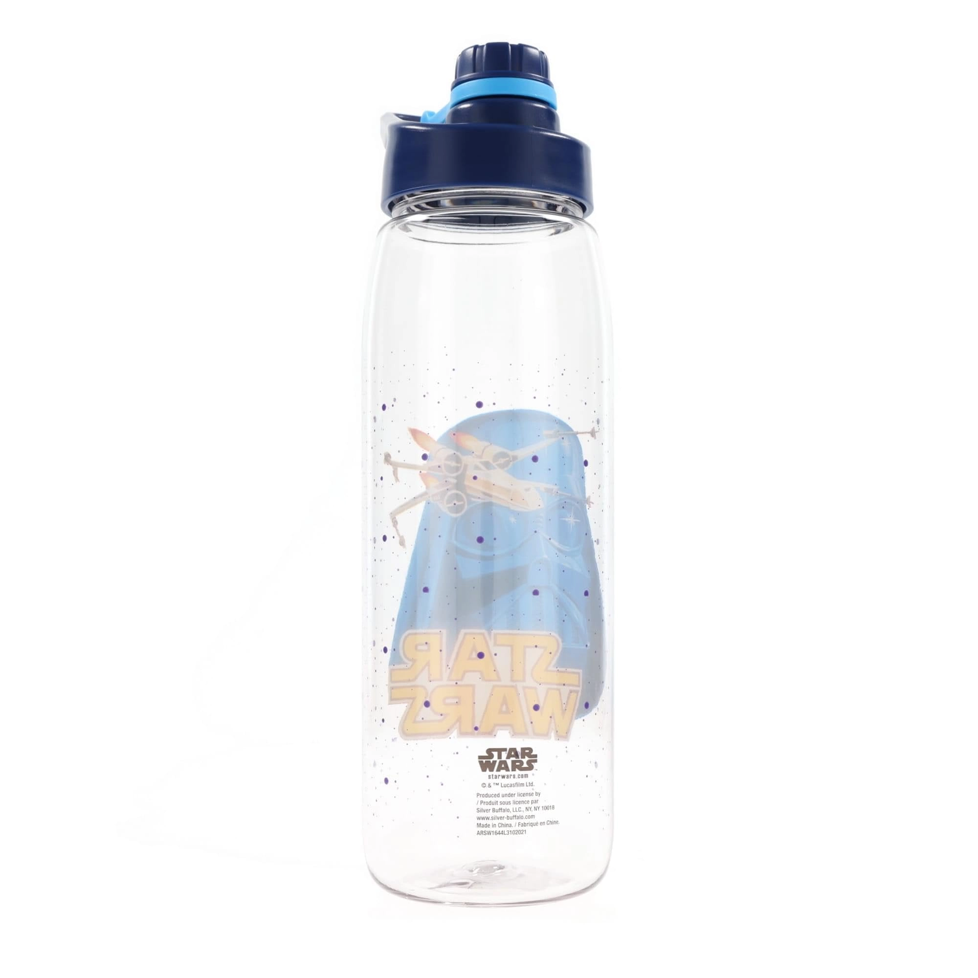 Star Wars Vintage Vader Mask Water Bottle - Screw-On Lid Tritan