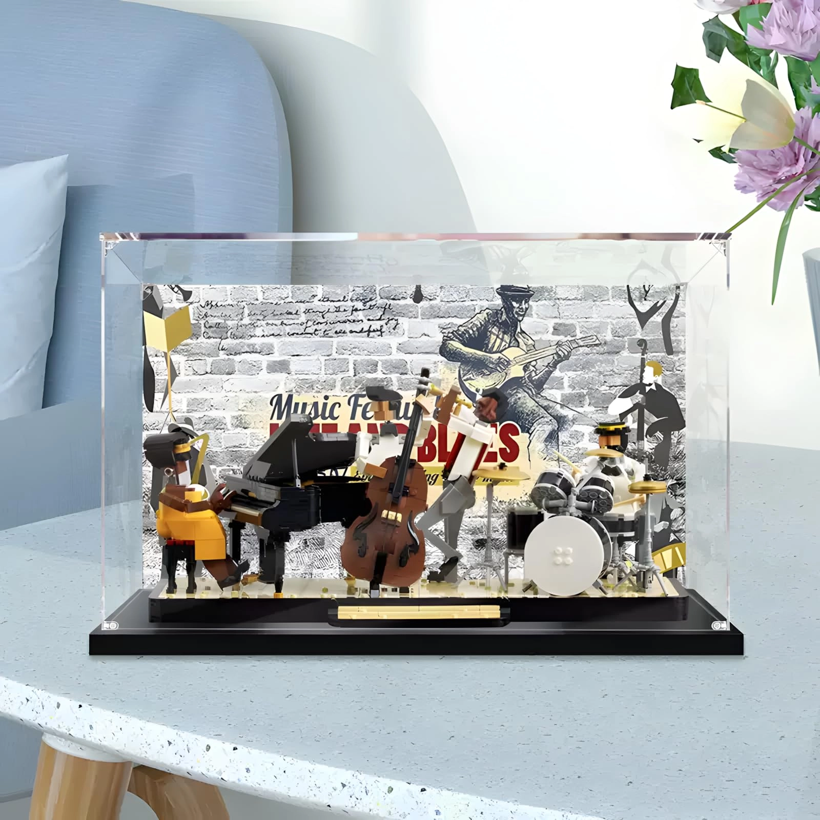 Shengor Acrylic Display Case - for Le-go 21334 Transparent