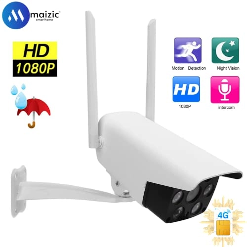 4G Sim Bullet CCTV Camera