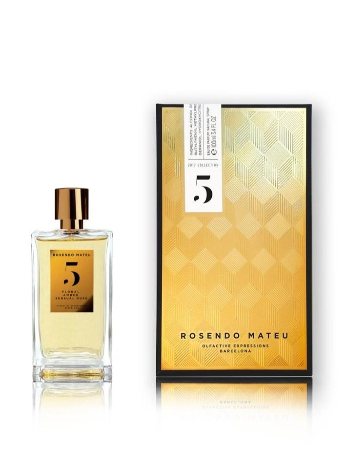 5 Floral Amber Sensual Musk Eau de Parfum 100 ml