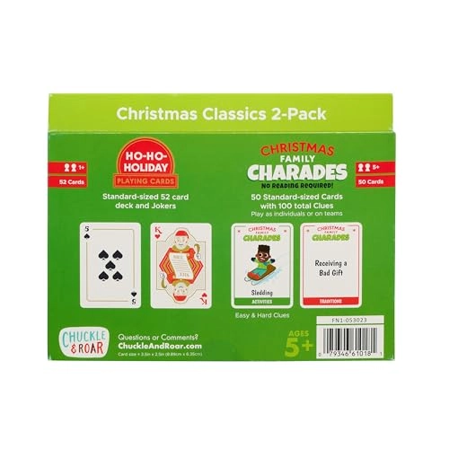 Ho Ho Holiday Cards + Family Charades