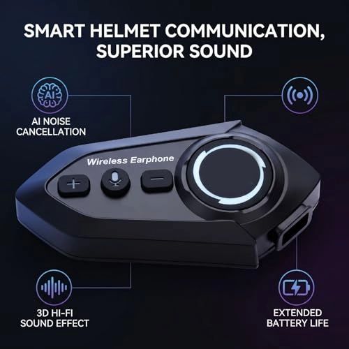 Helmet Headset Wireless Headset