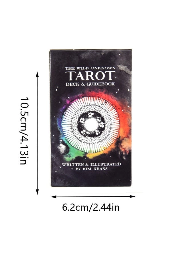 Wilderness Unexplored Tarot Deck - 78 full-color tarot cards