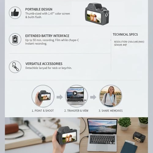 2K HD Miniature Camera