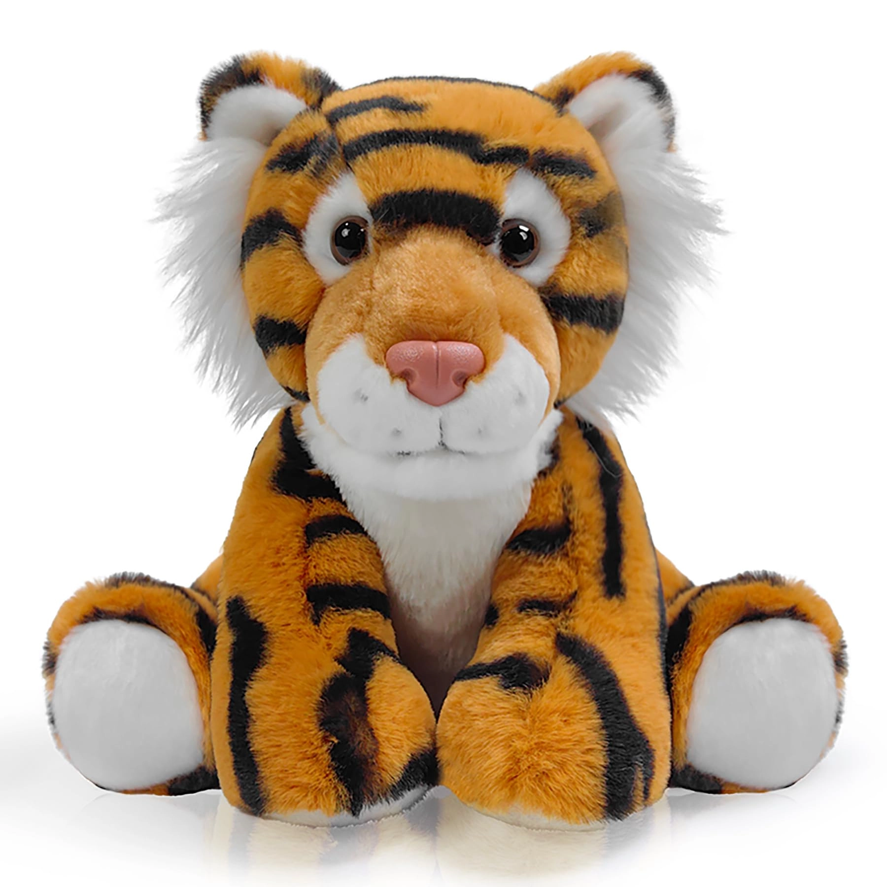 Gupu Trading Co.,Ltd Tiger - 8.5 Inch Soft Plush + Leopard + Bear + Lion + Elephant + Giraffe
