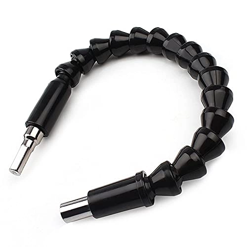 105° Right Angle Drill Adapter - 1/4" Hex Shank Flexible Extension