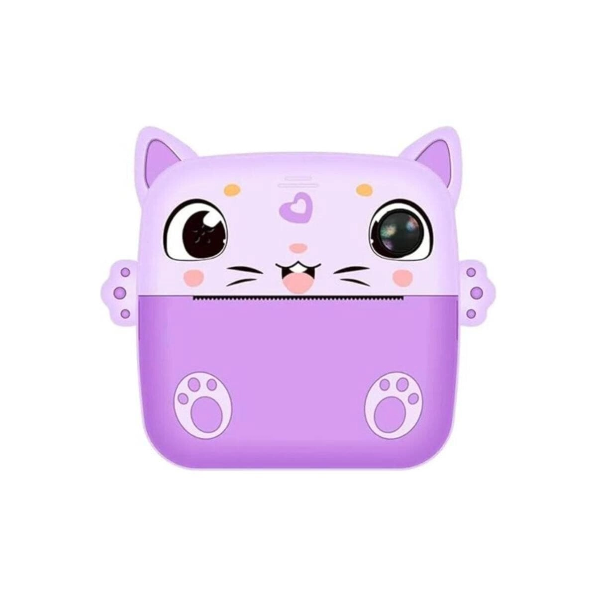 Dual-lens instant print kids camera