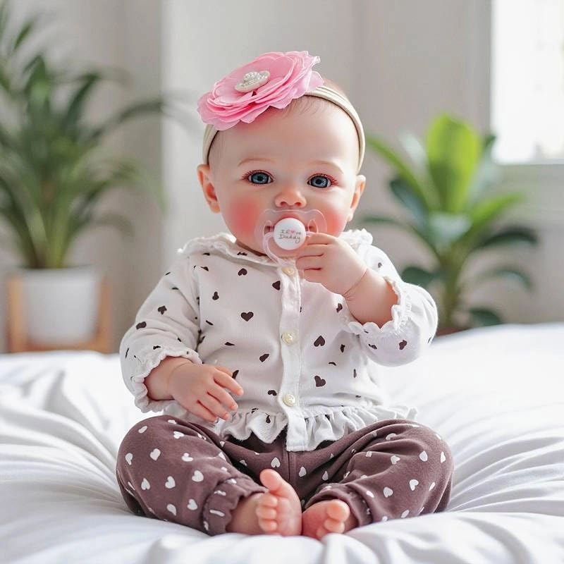 Reborn Baby Doll - 19 Inch Vinyl Cloth Body Ages 3+