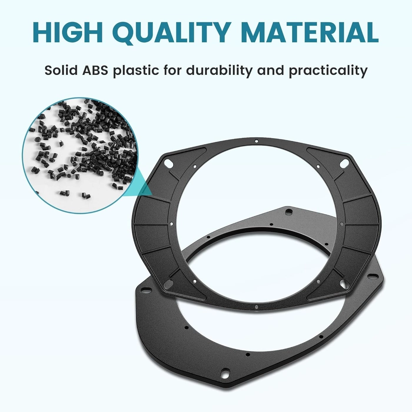 Speaker Adapter Bracket - 6.5 Inch Wire Harness