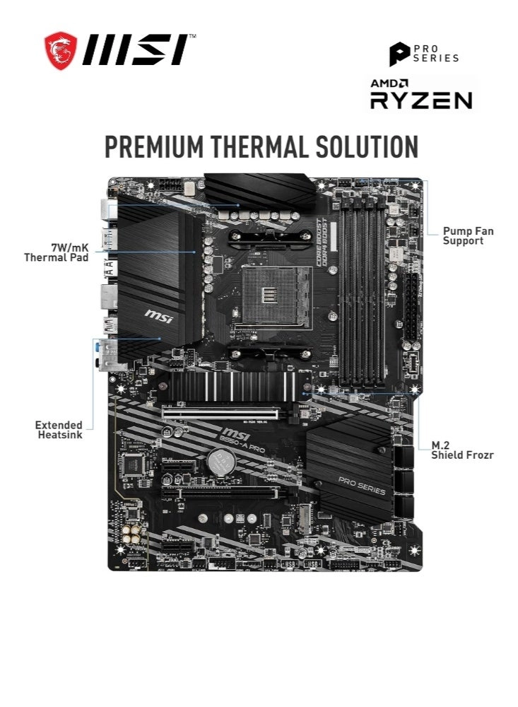 B550-A PRO - AMD B550 4400(OC) MHz