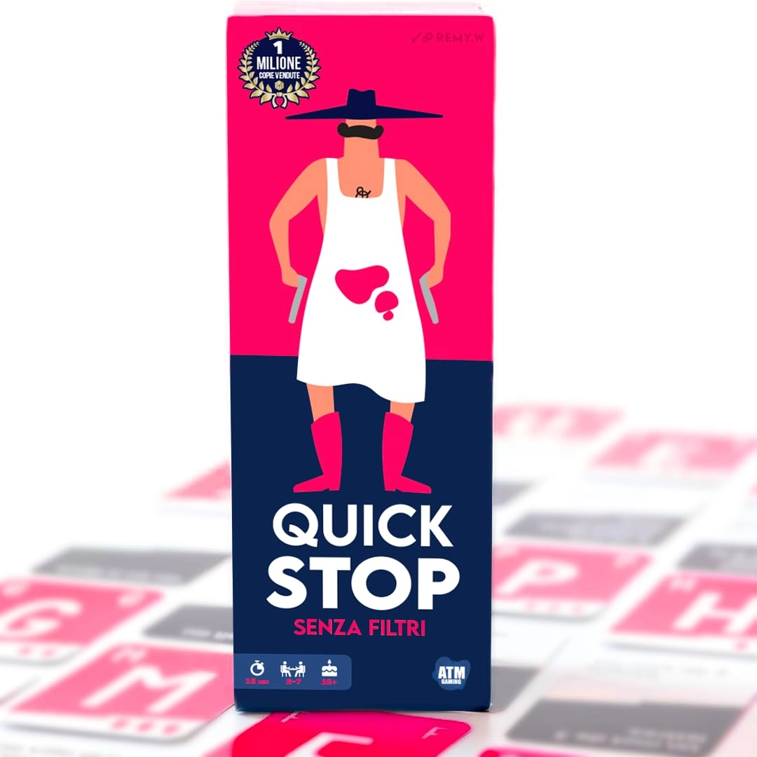 ATM Gaming QUICKSTOP No Filter - Card Game (Italian)