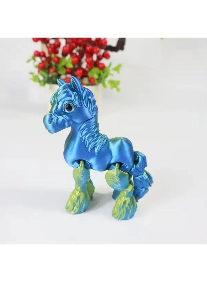 Pegasus Figurine - 3D-printed + Unicorn Figurine