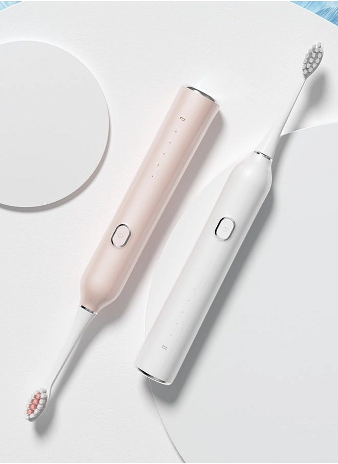 Electric Toothbrush - Super Soft Waterproof Battery Powered 3 Heads