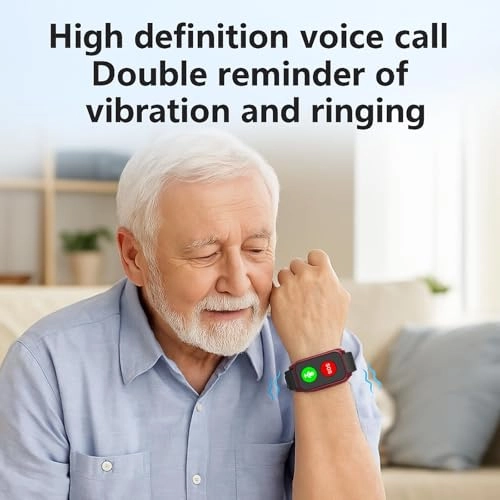 Fall Detection Smart Watch - GPS SOS 600mAh