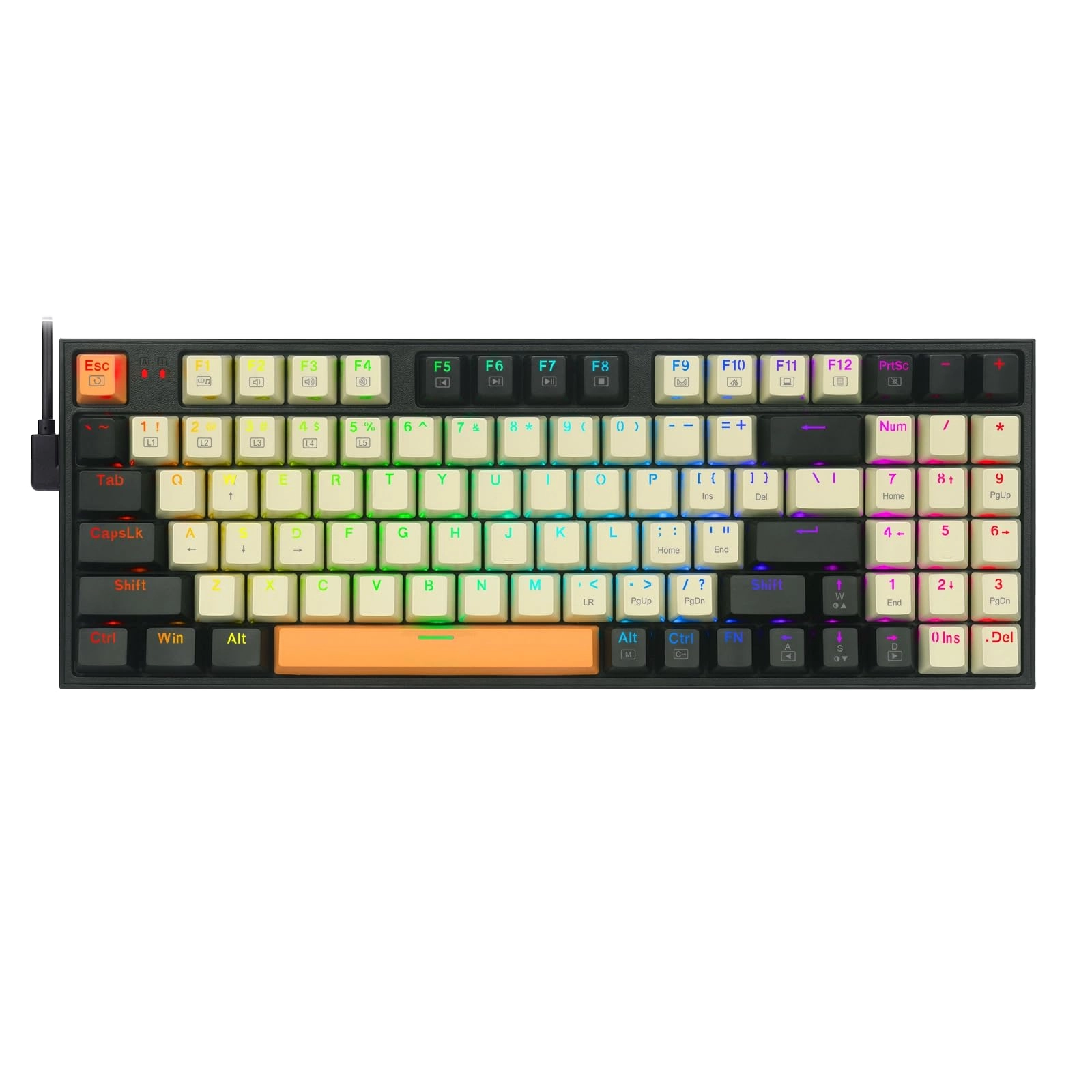REDRAGON K636LGR-KR - Wired