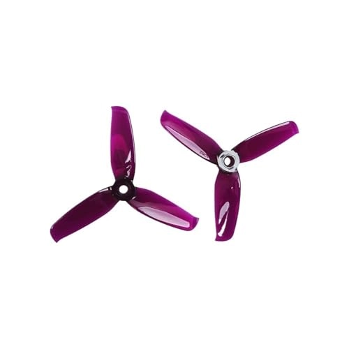 4052 Propeller - 4.0x5.2 3-blade 2 Pair(transparent)