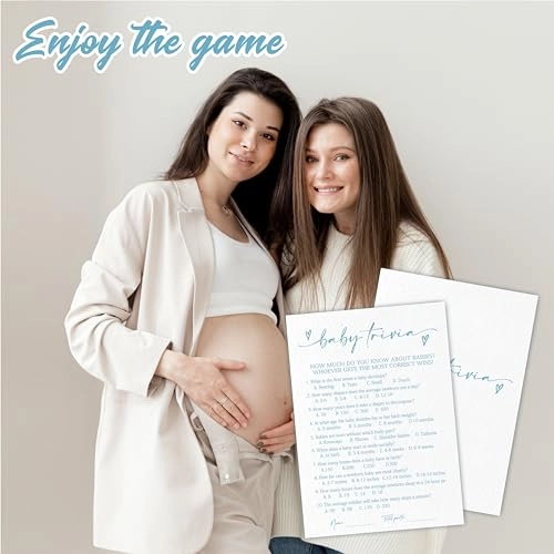 True or False Game Set For Baby Shower - 30 pieces