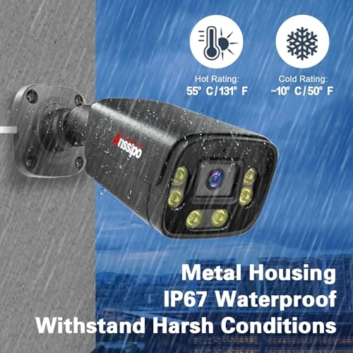 5MP PoE IP Camera + 8-Channel POE NVR