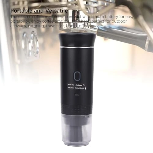 Portable Cordless Coffee Maker - 80ml