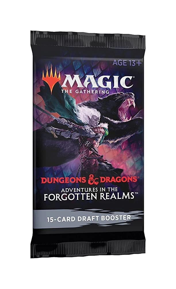 Wizards of the Coast Adventures in The Forgotten Realms Draft Booster Pack - 15pcs