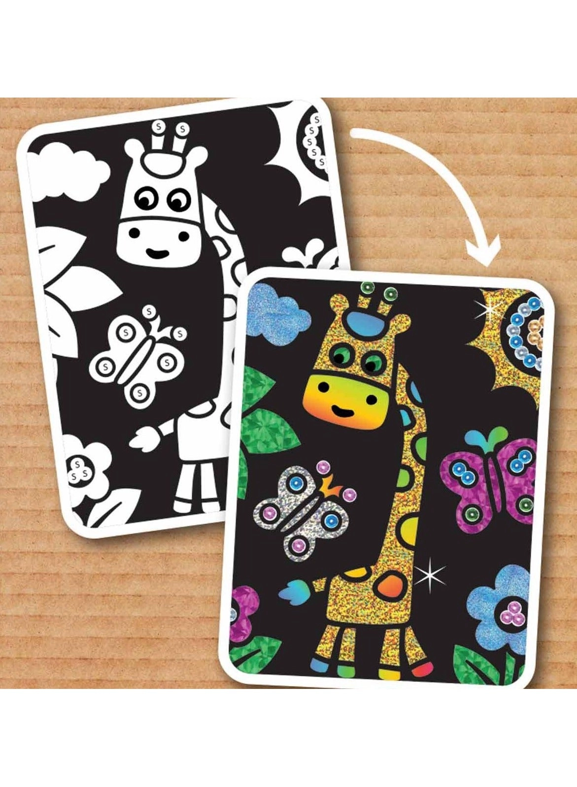 Out of the Box Foil Picture and Cards - 6 cards foil (318-17146-B)