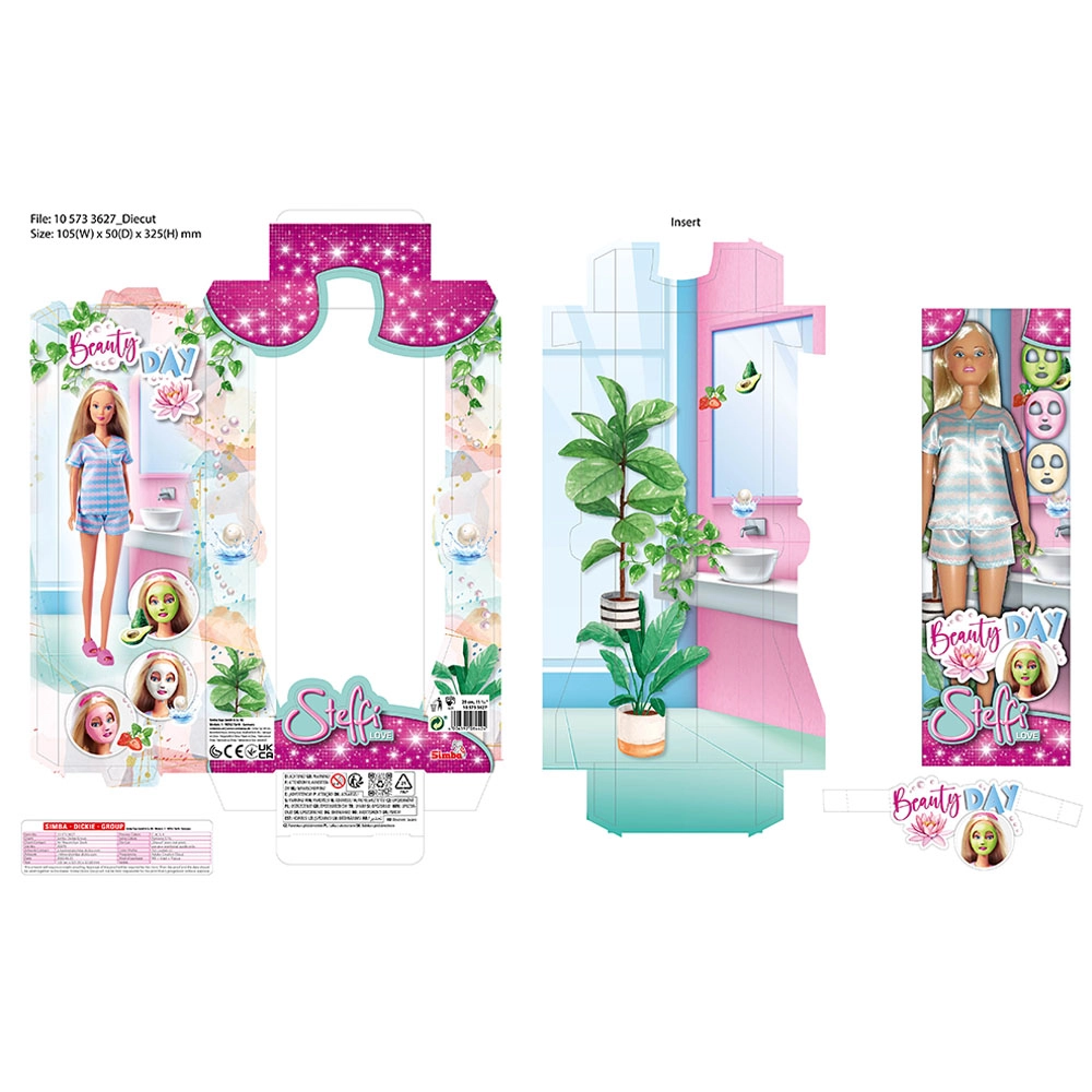 Steffi Beauty Day Set - 29cm Girl Ages 3+